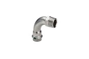 Pressrør og fittings - Viega Sanpress Inox overgangsbøjning 90° muffe/nippel 22 mm x 3/4" rustfrit stål - 436926