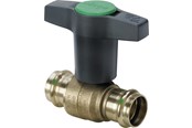 Fittings - Viega Easytop kuglehane 54 mm rødgods - 746438