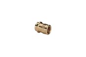 Pressrør og fittings - Viega Sanpress overgang 18 x 1/2" muffe/muffe rødgods, 283483 - 283483