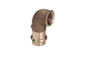 Pressrør og fittings - Viega Sanpress overgangsvinkel 90° 18 x 1/2" rødgods - 281236