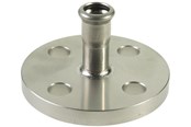 Pressrør og fittings - Vsh Fabrieken Vsh overgangsflange 108 mm syrefast - 6204143