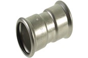 Pressrør og fittings - Vsh Fabrieken Muffe vsh muffe/muffe 108 mm syrefast - 6204176