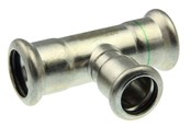 Pressrør og fittings - Vsh Fabrieken Vsh tee 28x15x28 mm syrefast - 6191416
