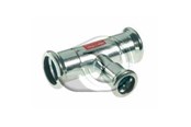 Pressrør og fittings - Vsh Fabrieken Vsh tee muffe/muffe/muffe 54x42x54 mm fz - 6202757
