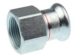 Pressrør og fittings - Vsh Fabrieken Vsh overgang muffe/muffe 28 mm x 3/4 fz - 6209830