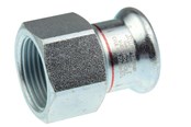 Pressrør og fittings - Vsh Fabrieken Vsh overgang muffe/muffe 22 mm x 3/4 fz - 6202405