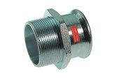 Pressrør og fittings - Vsh Fabrieken Vsh overgang muffe/nippel 18 mm x 1/2 fz - 6202295