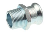 Pressrør og fittings - Vsh Fabrieken Vsh overgang muffe/nippel 54 mm x 2 fz - 6202350
