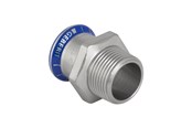 Pressrør og fittings - Geberit Mapress overgang rustfri 15x3/8 med n - 31726