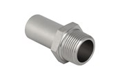 Pressrør og fittings - Geberit Mapress overgang rustfri 18x1/2 nippel/nippel - 31933