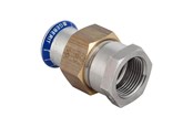 Pressrør og fittings - Geberit Mapress forskruning rustfri 54 mm 2 muffe/muffe - 35309