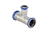 Pressrør og fittings - Geberit Mapress tee rustfri 54x22x54 mm - 31223