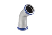 Pressrør og fittings - Geberit Mapress bøjning rustfri 45° 54 mm med m - 32608