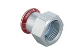 Pressrør og fittings - Geberit Mapress overgang FZ 54x2 muffe/muffe - 21818