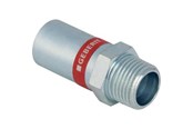 Pressrør og fittings - Geberit Mapress overgang FZ 28x1/2 nippel/nippel - 21937