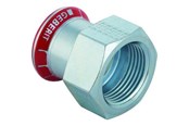 Pressrør og fittings - Geberit mapress overg.muffe 15mmx3/4, st, elforz - 21823