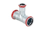 Pressrør og fittings - Geberit Mapress tee fz 54x42x54 mm - 21226