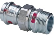 Pressrør og fittings - Viega Prestabo overgangsforskruning 15 x 1/2 Stål / Forzinket - 559243