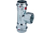 Pressrør og fittings - Viega Prestabo T-stykke 18 x 1/2" x 18 mm forzinket stål - 558895