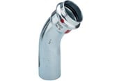 Pressrør og fittings - Viega Prestabo bøjning 45° 15 Stål/Forzinket, 558338 - 558338
