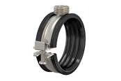 Rørophæng og rørkoblinger - Flamco Rørbøjle bsa syrefast 12-m10 89-91 mm 3 - 51974
