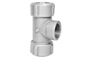 Komprimeringsbeslag - +GF+ Tee Primofit 1 1/2"xRp1 1/2" G - 775312055