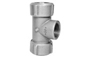 Komprimeringsbeslag - +GF+ Tee Primofit 1/2"xRp1/2" G - 775312051