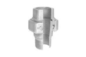 Gevindfittings - +GF+ Union galvaniseret muffe/nippel konisk tætning 2 1/2 - 770341210
