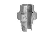 Gevindfittings - +GF+ Union sort muffe/nippel konisk tætning 1/2" - 770341104