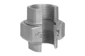 Gevindfittings - +GF+ Union sort muffe/muffe konisk tætning 1/2" - 770340104