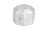 Gevindfittings - +GF+ Slutmuffe galvaniseret 1/4 - 770300202