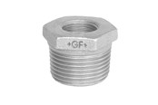Gevindfittings - Georg-Fischer Nippelmuffe galvaniseret koncentrisk 1 x 1/4 - 770241224
