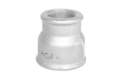 Gevindfittings - +GF+ Formmuffe galvaniseret reduktion 3/4" x 1/2" - 770240222