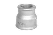 Gevindfittings - Georg-Fischer Formmuffe galvaniseret reduktion 1/4 x 1/8 - 770240215