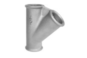 Gevindfittings - +GF+ Tee 45° sort 3/4 - 770165105