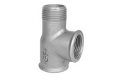 Gevindfittings - +GF+ Tee sort muffe/muffe/nippel 1/2 - 770134104