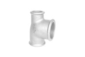 Gevindfittings - +GF+ Tee galvaniseret 1 1/4 x 1 1/4 x 1 - 770130258