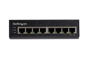 Switch - StarTech.com Industrial 8 Port Gigabit PoE Switch - 30W - Power Over Ethernet Switch - GbE PoE+ Unmanaged Switch - IESC1G80UP