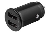 Mobil - Adaptere & Opladere - Deltaco 12/24 V USB car charger with compact size - USB-CAR124