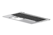 Systemtilbehør (kølepasta mv.) - HP EliteBook 850 G7 Top Cover + Keyboard / UK - M07491-031