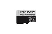 Hukommelseskort - Transcend 340S MicroSD/SD - 160MB/s - 128GB - TS128GUSD340S