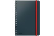 Blokke, Formularer & Notesbøger - Leitz Cosy notesblok Soft Touch kvadreret spiralindbundet Fløjlsgrå - 44840089
