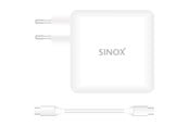 Strømforsyning - Sinox Macbook™ USB C 65W GaN erstatningslader Strømforsyning - ATX - 80 Plus - SXP3065