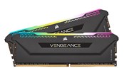 RAM - Corsair Vengeance RGB PRO SL DDR4-3200 - 32GB - CL16 - Dual Channel (2 pcs) - Intel XMP - Sort med RGB - CMH32GX4M2E3200C16
