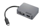 Dockingstation - Lenovo Travel Hub Gen2 - docking station - USB-C - VGA HDMI - GigE - 4X91A30366