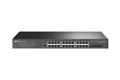 Switch - TP-Link TL-SG3428X JetStream 24-Port Gigabit L2+ Managed Switch with 4 10GE SFP+ Slots - TL-SG3428X