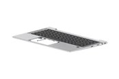 Tastatur - HP Zbook Firefly 14 G7 - Topcover Nordic- BL - Bærbar tastatur - til udskiftning - Nordisk - Grå - M14635-DH1