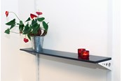 Beslag & hængsler - Home>it Hylde M-design 40x20x1,50 cm. - Sort - 17561