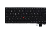 Tastatur - Lenovo Chicony - Bærbar tastatur - til udskiftning - Dansk - Sort - 01EN609