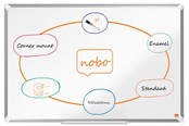 Konference & Præsentation - Nobo Premium Plus emaljeret magnetisk whiteboard 90x60cm - 1915144